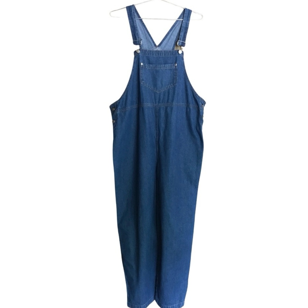 Vintage 90s Denim Maternity Overalls